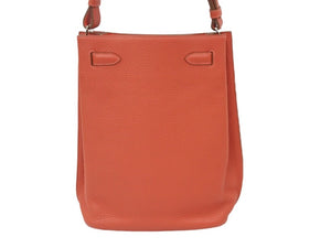 極美品 HERMES エルメス ソーケリー 26 トゴ エクラ 22 ピンク系 シルバー金具 □R ショルダーバッグ 中古 50830