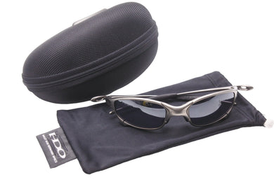 OAKLEY オークリー Juliet ジュリエット サングラス メガネ アイウェア スポーツ メタル シルバー ブラック 美品 中古 49013