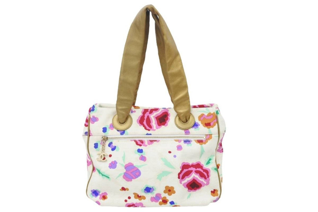 ビッグ割引 ハンドバッグ トートバッグ シャネル CHANEL 花柄 9 フラワー バッグ