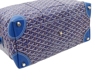 GOYARD ゴヤール ボストンバッグ バックボーイング45 オーダーメイド ロゴ 旅行バッグ シルバー金具 美品 中古 49037