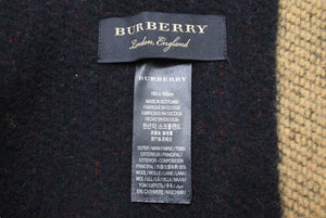 BURBERRY バーバリー Rainbow Vintage Check ポンチョ マルチカラー 19AW 4078755/68E 美品 中古49049