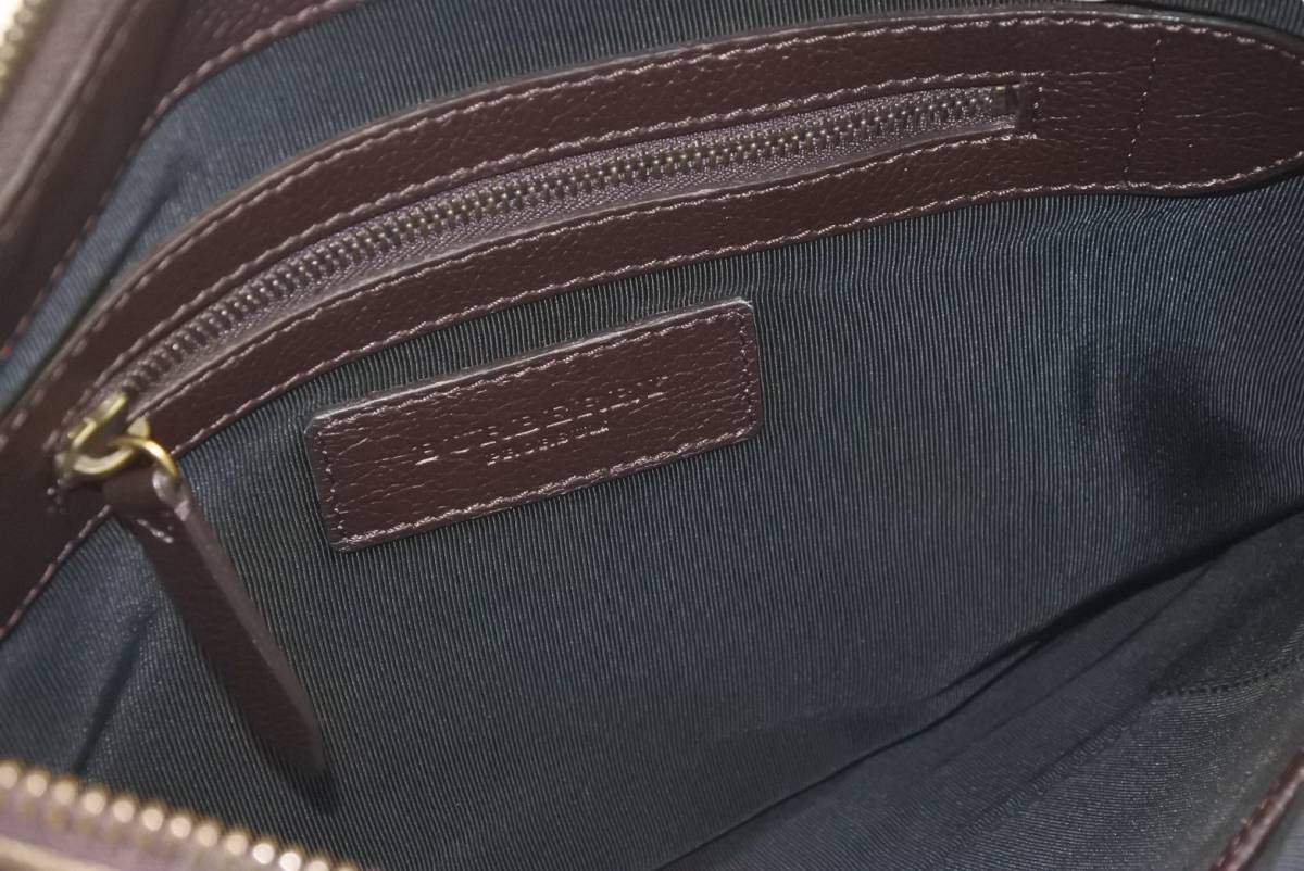BURBERRY バーバリー クラッチバッグ バーバリーチェック 迷彩柄