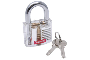 Supreme Transparent Lock Clear シュプリーム カデナ 2020ss 鍵 クリア シルバー 南京錠 N/A 良品 中古 49058