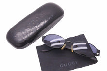 Load image into Gallery viewer, GUCCI グッチ サングラス メガネ アイウェア GG 1640/S ITALY製 プラスチック メタル ブラック サイズ52□19 美品 中古 49064