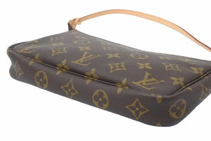 極美品 LOUIS VUITTON ルイ・ヴィトン モノグラム ポシェット アクセソワール アクセサリーポーチ アクセポ M51980 中古 49071