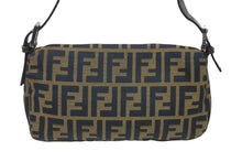 Load image into Gallery viewer, FENDI フェンディ ズッカ柄 マンマバケット ショルダーバッグ ワンショルダー ブラウン アクセサリーポーチ 中古 49080