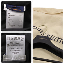 Load image into Gallery viewer, 極美品 LOUIS VUITTON ルイヴィトン LVSEフラワーキルテッドフーディジャケット 1A9FUZ ブラック サイズ50 中古 49098