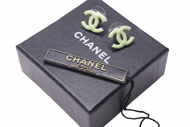 CHANEL シャネル ピアス ココマーク A12W 2012年秋冬 ラインストーン ミニ シルバー レディース 美品  53951