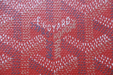 Load image into Gallery viewer, GOYARD ゴヤール コインケース 小銭入れ パクト財布 箱付き ラスパイユ半円 レッド系 良品 中古 49125