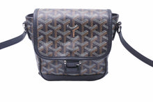 Load image into Gallery viewer, 極美品 GOYARD GRAND BLEU ゴヤール グランブルーPM ショルダーバッグ ブラック 中古 49127