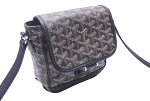極美品 GOYARD GRAND BLEU ゴヤール グランブルーPM ショルダーバッグ ブラック 中古 49127