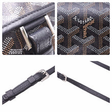 Load image into Gallery viewer, 極美品 GOYARD GRAND BLEU ゴヤール グランブルーPM ショルダーバッグ ブラック 中古 49127