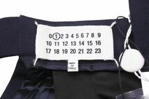 Load image into Gallery viewer, 極美品 MAISON MARGIELA メゾンマルジェラ 変形エプロン スカート S51MA0365 ネイビー ブラック サイズ38 中古 49133