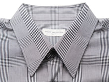 Load image into Gallery viewer, Dries Van Noten ドリスヴァンノッテン ノースリーブシャツ チェックシャツ トップス コットン グレー ブラック 46 美品 中古 49135