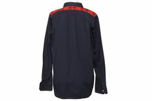 Load image into Gallery viewer, COMME DES GARCONS コムデギャルソン チェック長袖シャツ PA-J066 JAPAN製 コットン ブラック レッド S 美品 中古 49139