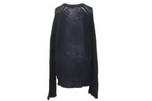 Load image into Gallery viewer, BALMAIN バルマン モヘアニット トップス M612B208 ウール ブラック イタリア製 サイズXS 良品 中古 49142
