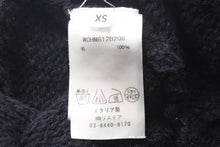 Load image into Gallery viewer, BALMAIN バルマン モヘアニット トップス M612B208 ウール ブラック イタリア製 サイズXS 良品 中古 49142