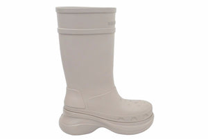 BALENCIAGA バレンシアガ Crocs クロックス ミッドカーフブーツ 677388W1S8E EVA ベージュ サイズ26.5cm 美品 中古 49148