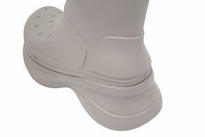 BALENCIAGA バレンシアガ Crocs クロックス ミッドカーフブーツ 677388W1S8E EVA ベージュ サイズ26.5cm 美品 中古 49148