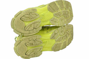 Balenciaga バレンシアガ Runner ランナー トラックスニーカー ポリウレタン ポリエステル ネオイエロー USA7 良品 中古 49151