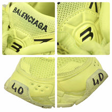 Load image into Gallery viewer, Balenciaga バレンシアガ Runner ランナー トラックスニーカー ポリウレタン ポリエステル ネオイエロー USA7 良品 中古 49151