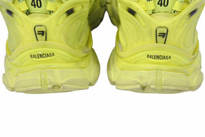 Balenciaga バレンシアガ Runner ランナー トラックスニーカー ポリウレタン ポリエステル ネオイエロー USA7 良品 中古 49151