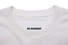 Load image into Gallery viewer, JIL SANDER ジルサンダー ロゴ Tシャツ 半袖Tシャツ 2022SS コットン ホワイト ブラック サイズXL 良品 中古 49172