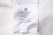 Load image into Gallery viewer, JIL SANDER ジルサンダー ロゴ Tシャツ 半袖Tシャツ 2022SS コットン ホワイト ブラック サイズXL 良品 中古 49172