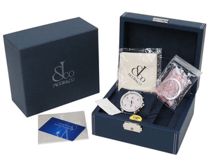 ジェイコブ JACOB&CO ファイブタイムゾーン ベゼルダイヤ JC-53D 美品 中古 全付き 49185