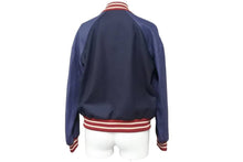 Load image into Gallery viewer, 極美品 CHANEL シャネル ベースボールジャケット スタジャン P23442W03353 レザー使いブルゾン 中古 49192
