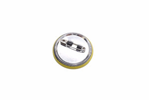 Christian Dior クリスチャンディオール Addict 缶バッジ イエロー レッド アクセサリー 小物 美品 中古 49205