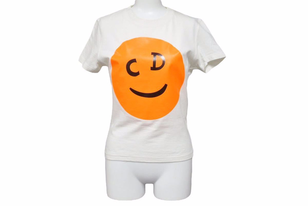 Christian Dior クリスチャンディオール 半袖Ｔシャツ SMILY Tシャツ カットソー クルーネック 1H12055 良品 中古 49209