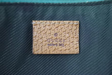 Load image into Gallery viewer, GUCCI グッチ GG柄ハンドバッグ 07198-2123 スカイブルー ブラウン シルバー金具 美品 中古 49236