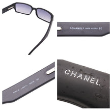 Load image into Gallery viewer, CHANEL シャネル サングラス シャネル クリスタル ソリッド シェード 5060-B 55□16 ブラック ユニセックス 美品 中古 49283