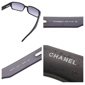 CHANEL シャネル サングラス シャネル クリスタル ソリッド シェード 5060-B 55□16 ブラック ユニセックス 美品 中古 49283