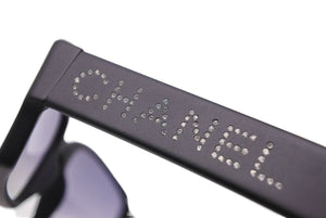 CHANEL シャネル サングラス シャネル クリスタル ソリッド シェード 5060-B 55□16 ブラック ユニセックス 美品 中古 49283