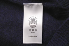 Load image into Gallery viewer, 極美品 HERITAGE ヘリテイジ カーディガン トップス アウター ネイビー カシミヤ サイズXL 中古 49293