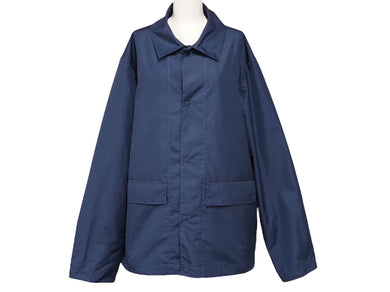 DIOR ディオール オブリークポケッタブルナイロンコーチジャケット 22SS 293C414A5550 ポリエステル ブルー 50 美品 中古 49312