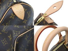 Load image into Gallery viewer, LOUIS VUITTON ルイ・ヴィトン ハンドバッグ ミニボストンバッグ M41526 SP0034 モノグラムスピーディ25 ブラウン 美品 中古49339