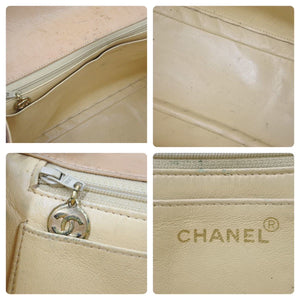 CHANEL シャネル チェーンショルダーバッグ ココマーク ヴィンテージ 2番台 レザー ブラウン ゴールド金具 良品 中古 49343