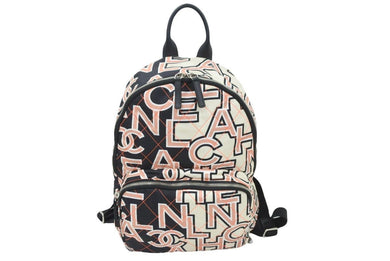 CHANEL シャネル ロゴデザイン ネオン リュック・デイパック シルバー金具 27710797 美品 中古 49365