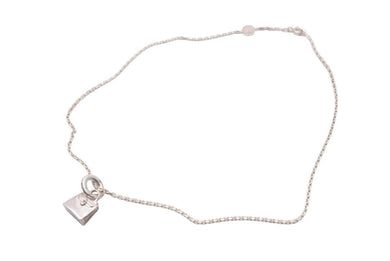 HERMES エルメス ネックレス・チョーカー アミュレットケリー ネックレス シルバー925 良品 中古 49368