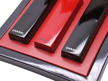 Load image into Gallery viewer, 新品同様 CHANEL シャネル 化粧品 リップ ルージュ アリュール ヴェルヴェットセット 43 57 58 ブラック レッド 中古 49388
