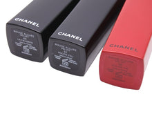 Load image into Gallery viewer, 新品同様 CHANEL シャネル 化粧品 リップ ルージュ アリュール ヴェルヴェットセット 43 57 58 ブラック レッド 中古 49388