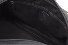 Load image into Gallery viewer, CHANEL シャネル パリスニューヨーク キルティング ボストンバッグ 10番台 ナイロン レザー ブラック シルバー金具 美品 中古 49417