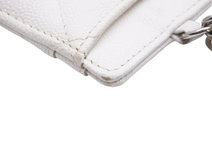 CHANEL シャネル 20クルーズ クラシックチェーンカードケース チェーン付パスケース AP1044 ライトベージュ 美品 中古 49427