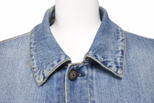 Load image into Gallery viewer, MAISON MARGIELA メゾンマルジェラ デニムジャケット コントラストスリーブ S50AM0288 サイズ48 美品 中古 49447
