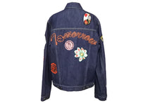 Load image into Gallery viewer, Stella Mccartney ステラマッカートニー デニムジャケット 460320SIN33-1 コットン アセテート ネイビー マルチ 52 美品 中古 49452