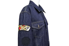 Load image into Gallery viewer, Stella Mccartney ステラマッカートニー デニムジャケット 460320SIN33-1 コットン アセテート ネイビー マルチ 52 美品 中古 49452
