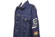 Load image into Gallery viewer, Stella Mccartney ステラマッカートニー デニムジャケット 460320SIN33-1 コットン アセテート ネイビー マルチ 52 美品 中古 49452